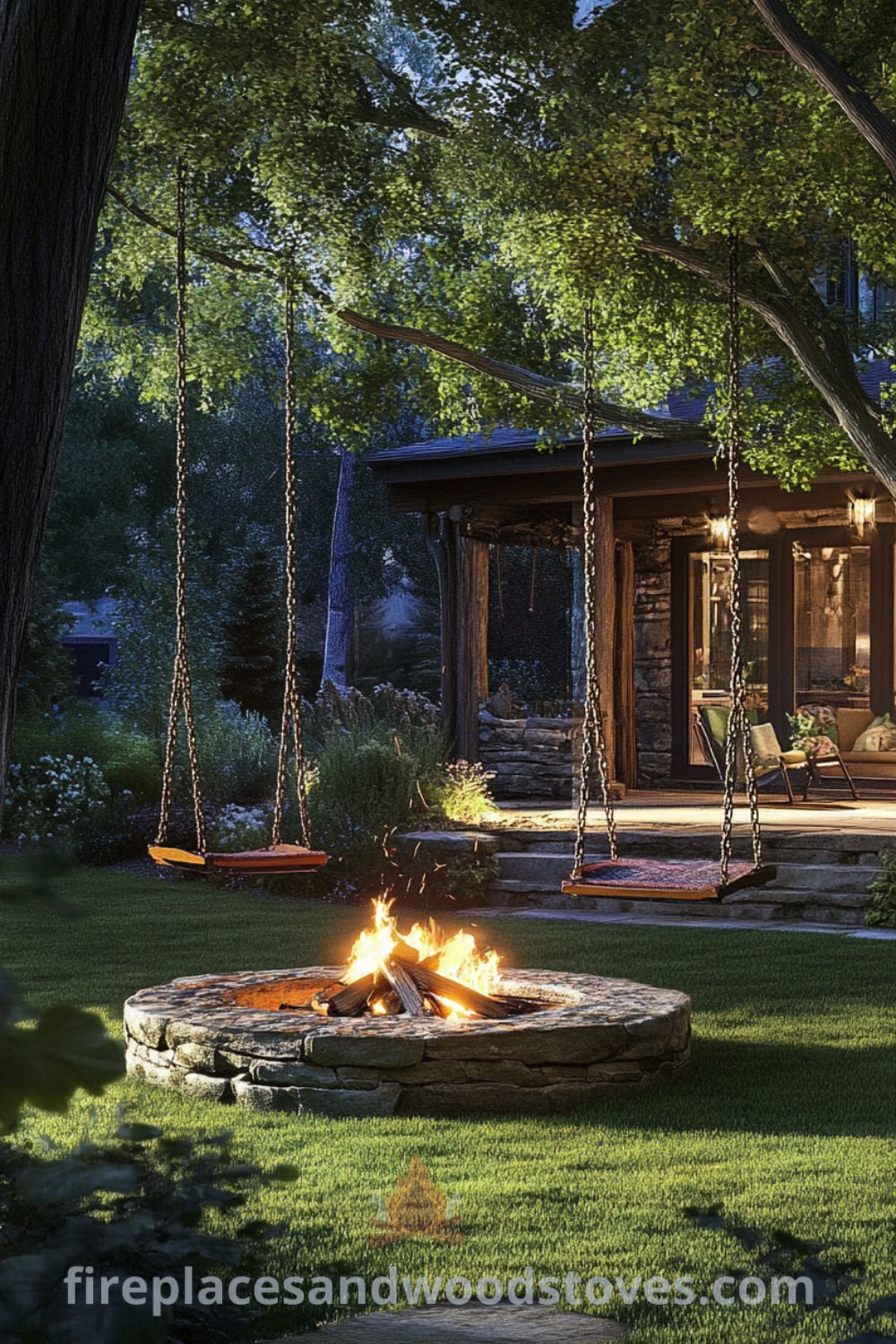 Charming backyard fire pit on fireplacesandwoodstoves.com, featuring outdoor seating area, cozy ideas, patio designs, and inspiring outdoor fire pit concepts for your backyard haven.