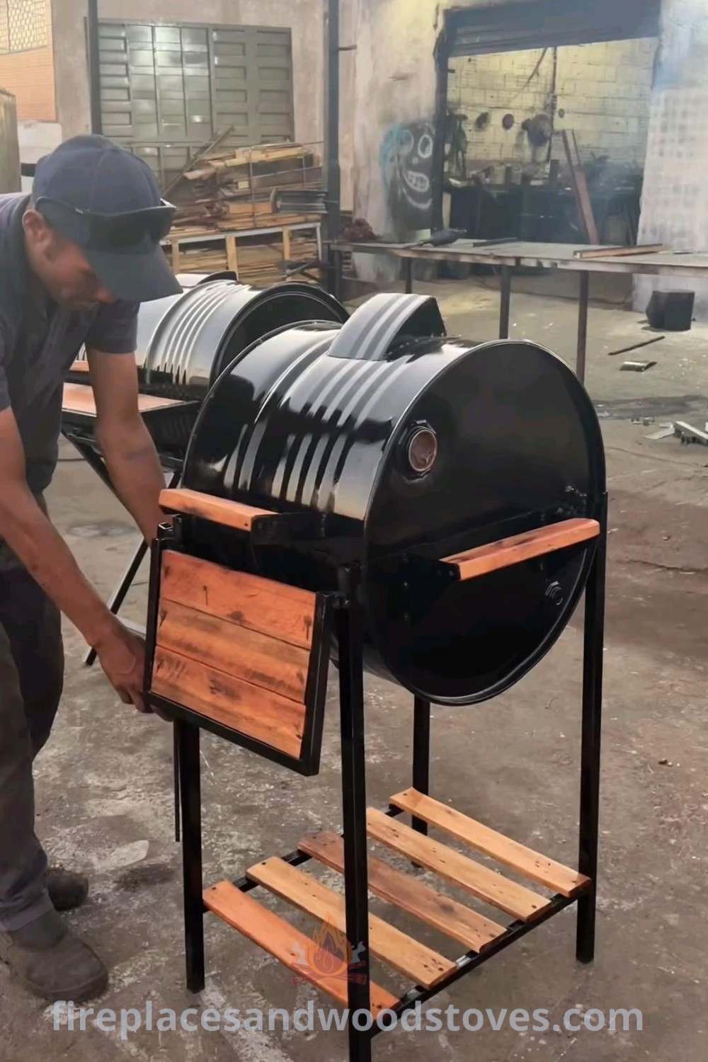 A collection of creative outdoor BBQ setups featuring the best vertical smokers and custom BBQ pits, showcasing stylish designs that transform your backyard into a cozy entertaining space. Discover incredible outdoor cooking ideas at patioandhomefurniture.com.