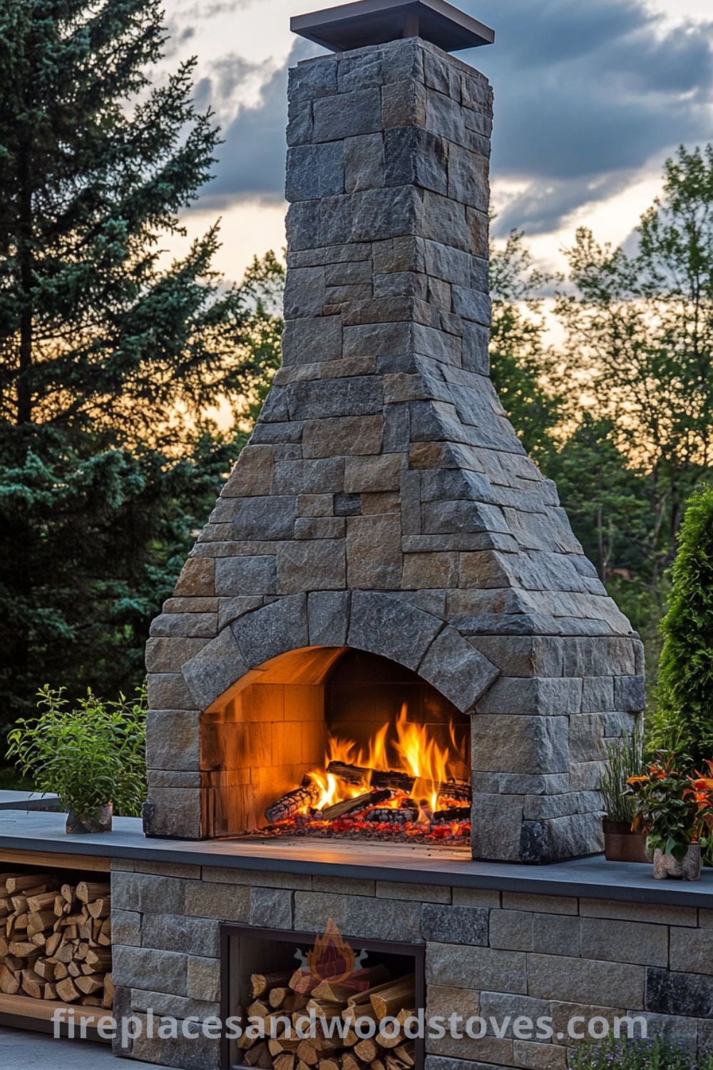 Backyard oven showcasing charming brick design on fireplacesandwoodstoves.com, ideal for outdoor cooking, cozy home gatherings, and inspiring kitchen layout ideas for your outdoor decor.