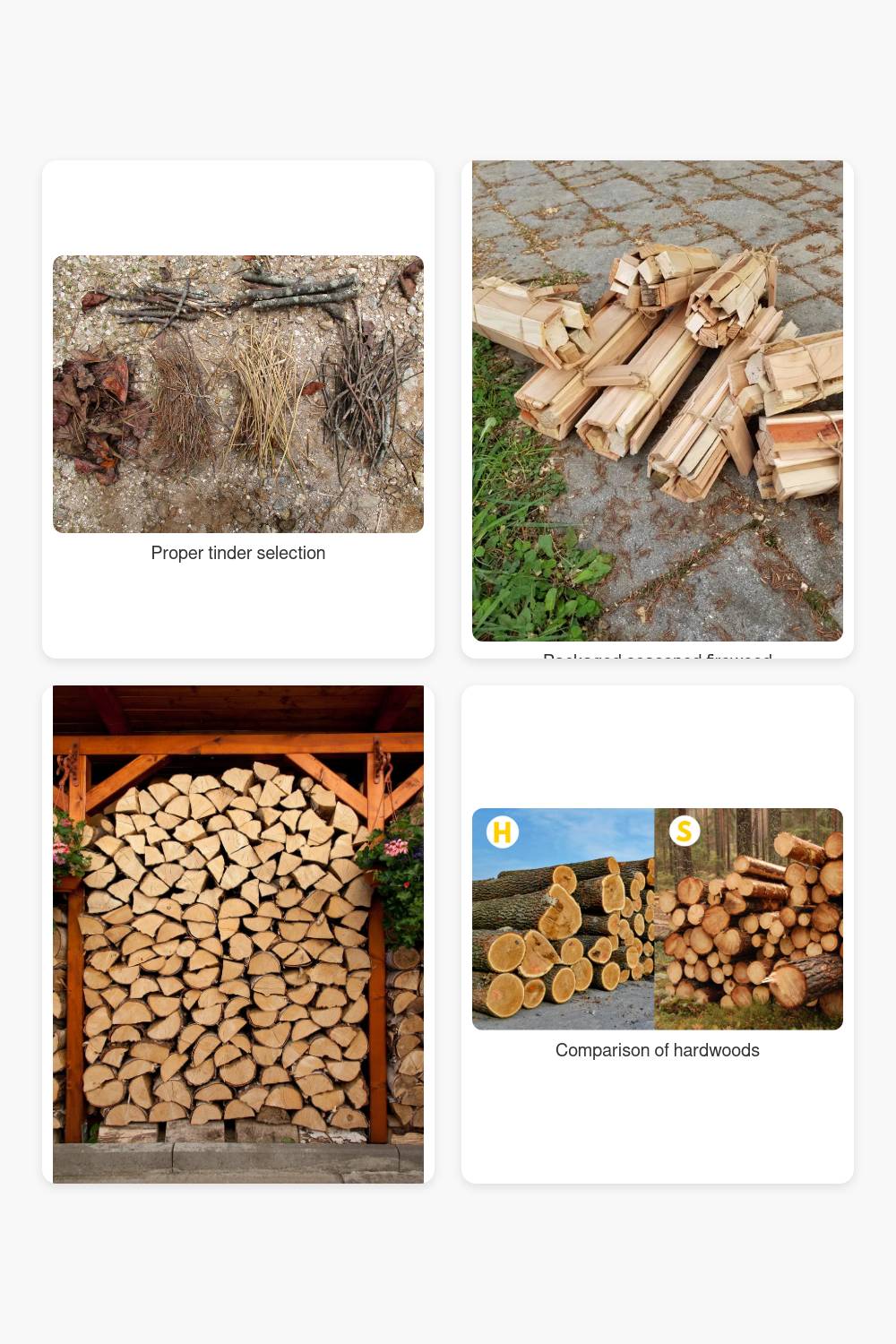 Select dry tinder, seasoned firewood, and avoid common fire starting mistakes for successful fire building.